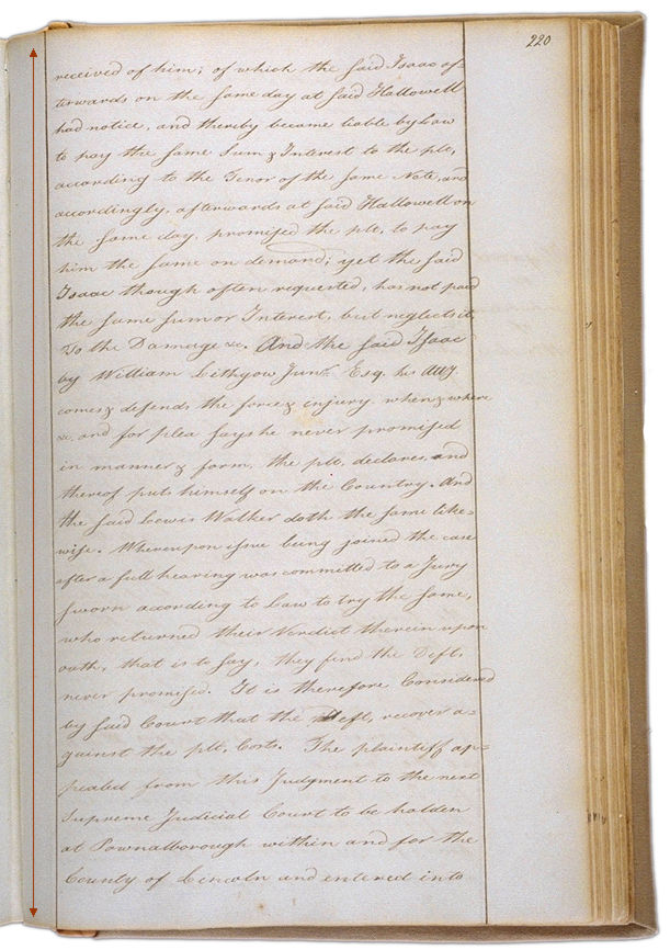 Walker v. Foster June 6, 1788 Page 220. Choose 'View Text' (at top) for faster download.