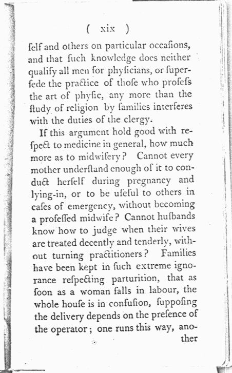 Man-Midwifery Dissected; or, the Obstetric Family Instructor Preface page xix. Choose 'View Text' (at top) for faster download.