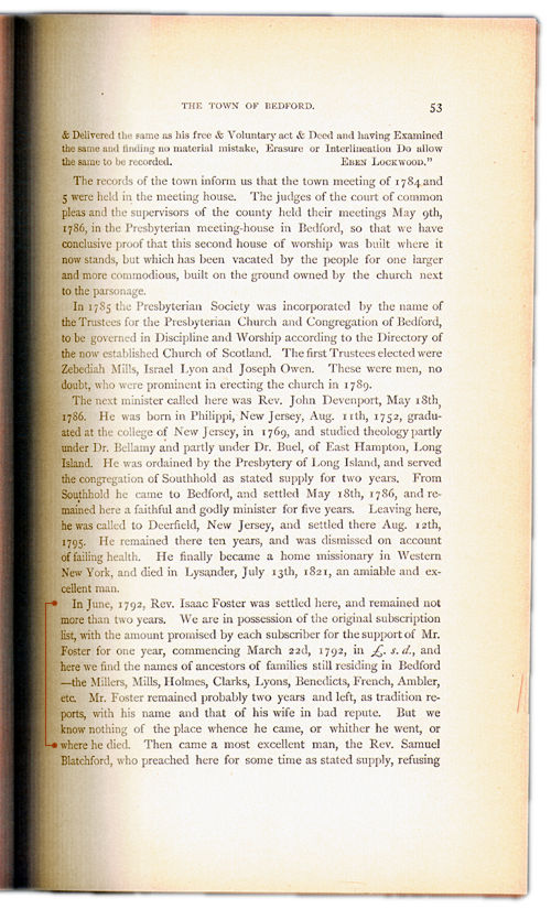 The History of the Several Towns, Manors, and Patents of the County of Westchester, from Its First Settlement to the Present Time Page 53. Choose 'View Text' (at top) for faster download.