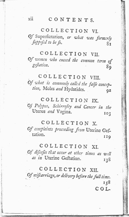 A Collection of Cases and Observations in Midwifery (Volume Two) Page xii. Choose 'View Text' (at top) for faster download.