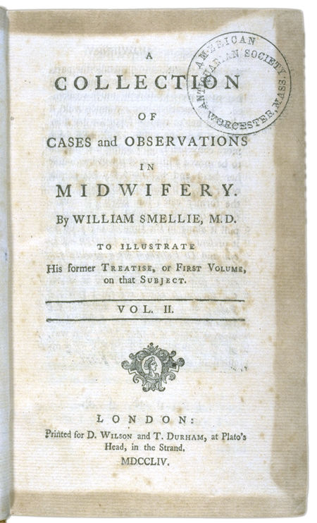A Collection of Cases and Observations in Midwifery (Volume Two) Title page. Choose 'View Text' (at top) for faster download.