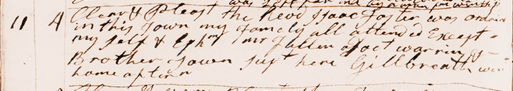 Diary entry for Oct. 11, 1786. View Text (link at top) to see text version.