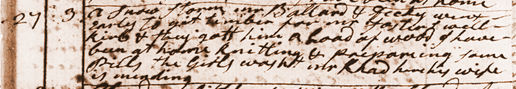 Diary entry for Feb. 27, 1787. View Text (link at top) to see text version.