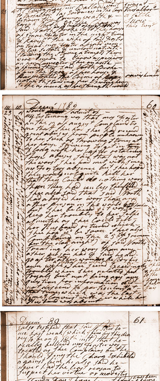 Diary entry for Dec. 23, 1789. View Text (link at top) to see text version.