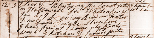 Diary entry for Jan. 12, 1790. View Text (link at top) to see text version.
