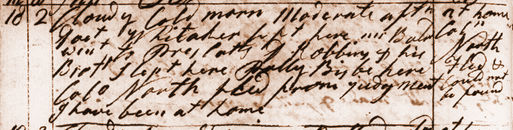 Diary entry for Jan. 18, 1790. View Text (link at top) to see text version.