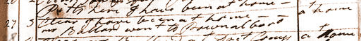 Diary entry for Aug. 27, 1793. View Text (link at top) to see text version.