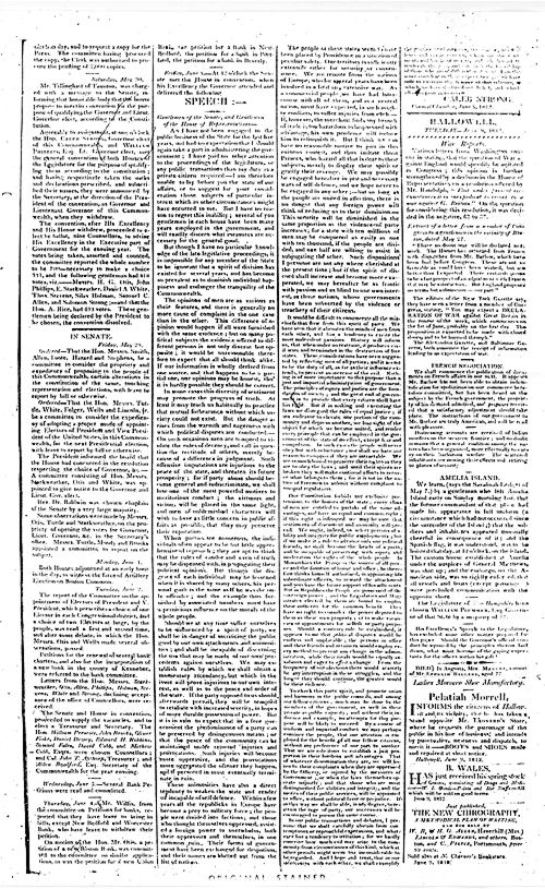 Death Notice for Martha Ballard Full page. Choose 'View Text' (at top) for faster download.
