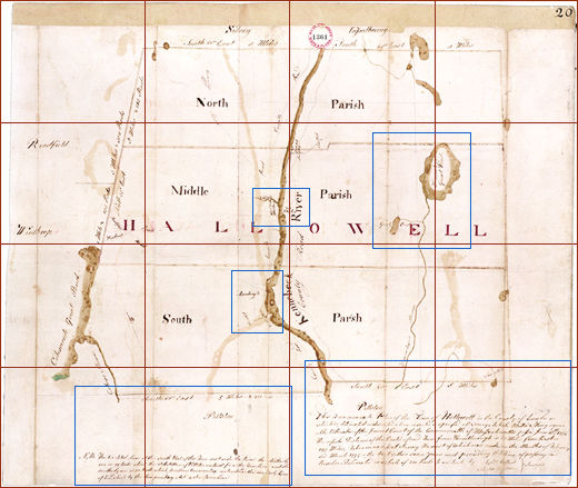 Hallowell Map (clickable Image Map)